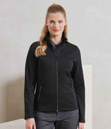 Premier Ladies Spun Dyed Recycled Zip Through Sweat Jacket | Black thumbnail 1