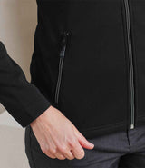 Premier Ladies Spun Dyed Recycled Zip Through Sweat Jacket | Black thumbnail 2