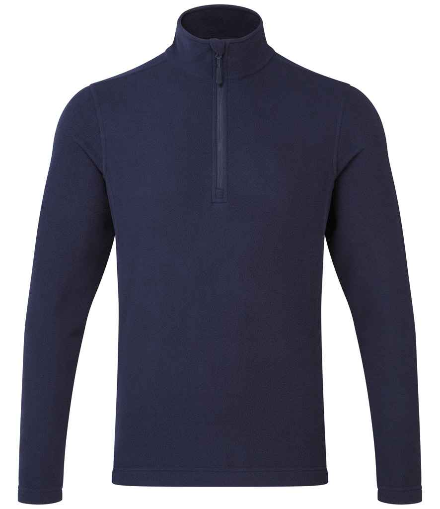 Premier Unisex Recyclight® 1/4 Zip Fleece | Navy