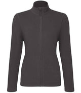 Premier Ladies Recyclight® Full Zip Micro Fleece Jacket | Dark Grey thumbnail 2