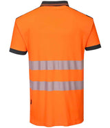 Portwest PW3 Hi-Vis Polo Shirt | Orange/Black thumbnail 2