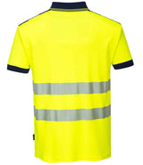 Portwest PW3 Hi-Vis Polo Shirt | Yellow/Black thumbnail 4
