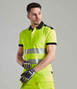 Portwest PW3 Hi-Vis Polo Shirt | Yellow/Black thumbnail 1