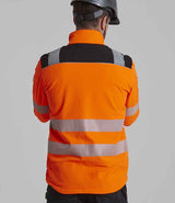 Portwest PW3 Hi-Vis Soft Shell Jacket | Orange/Black thumbnail 2