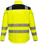 Portwest PW3 Hi-Vis Soft Shell Jacket | Yellow/Black thumbnail 6