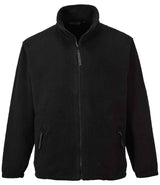 Portwest Argyll Heavy Fleece Jacket | Black thumbnail 1
