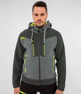 Portwest DX4™ Zipped Hoodie | Metal Grey thumbnail 1