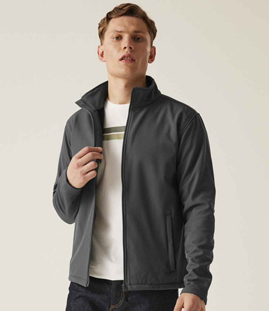 Regatta Reid Soft Shell Jacket | Seal Grey