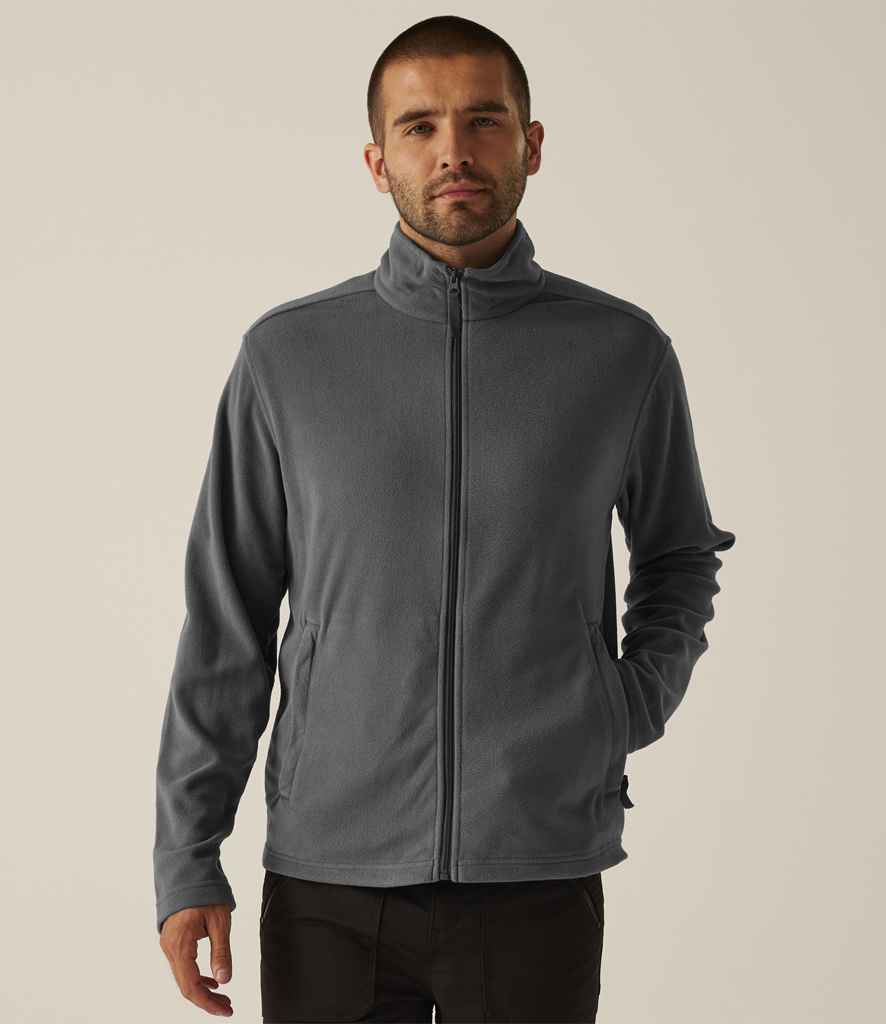 Regatta Classic Micro Fleece Jacket | Seal Grey