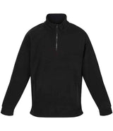 Regatta Thor Zip Neck Fleece | Black thumbnail 4