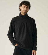 Regatta Zip Neck Micro Fleece | Black thumbnail 3