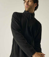 Regatta Zip Neck Micro Fleece | Black thumbnail 5