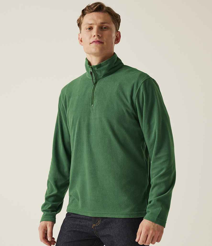 Regatta Zip Neck Micro Fleece | Bottle Green