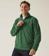 Regatta Zip Neck Micro Fleece | Bottle Green thumbnail 3