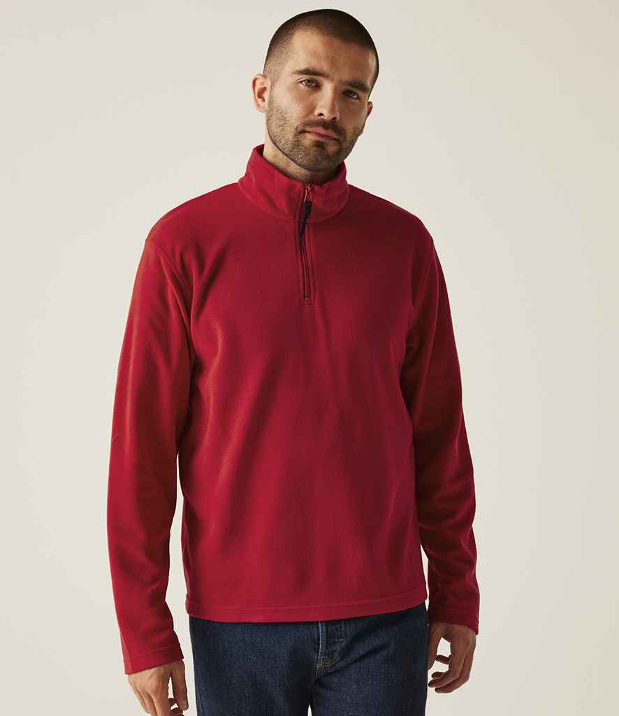 Regatta Zip Neck Micro Fleece | Classic Red