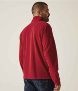 Regatta Zip Neck Micro Fleece | Classic Red thumbnail 2