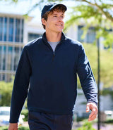 Regatta Zip Neck Micro Fleece | Dark Navy thumbnail 1