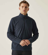 Regatta Zip Neck Micro Fleece | Dark Navy thumbnail 2