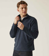 Regatta Zip Neck Micro Fleece | Dark Navy thumbnail 4