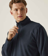 Regatta Zip Neck Micro Fleece | Dark Navy thumbnail 5