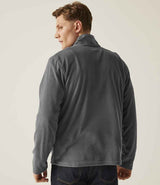 Regatta Zip Neck Micro Fleece | Seal Grey thumbnail 2