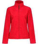 Regatta Ladies Micro Fleece Jacket | Classic Red thumbnail 1