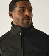 Regatta Uproar Soft Shell Jacket | Black/Black Lining thumbnail 4