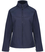 Regatta Ladies Uproar Soft Shell Jacket | Navy thumbnail 5