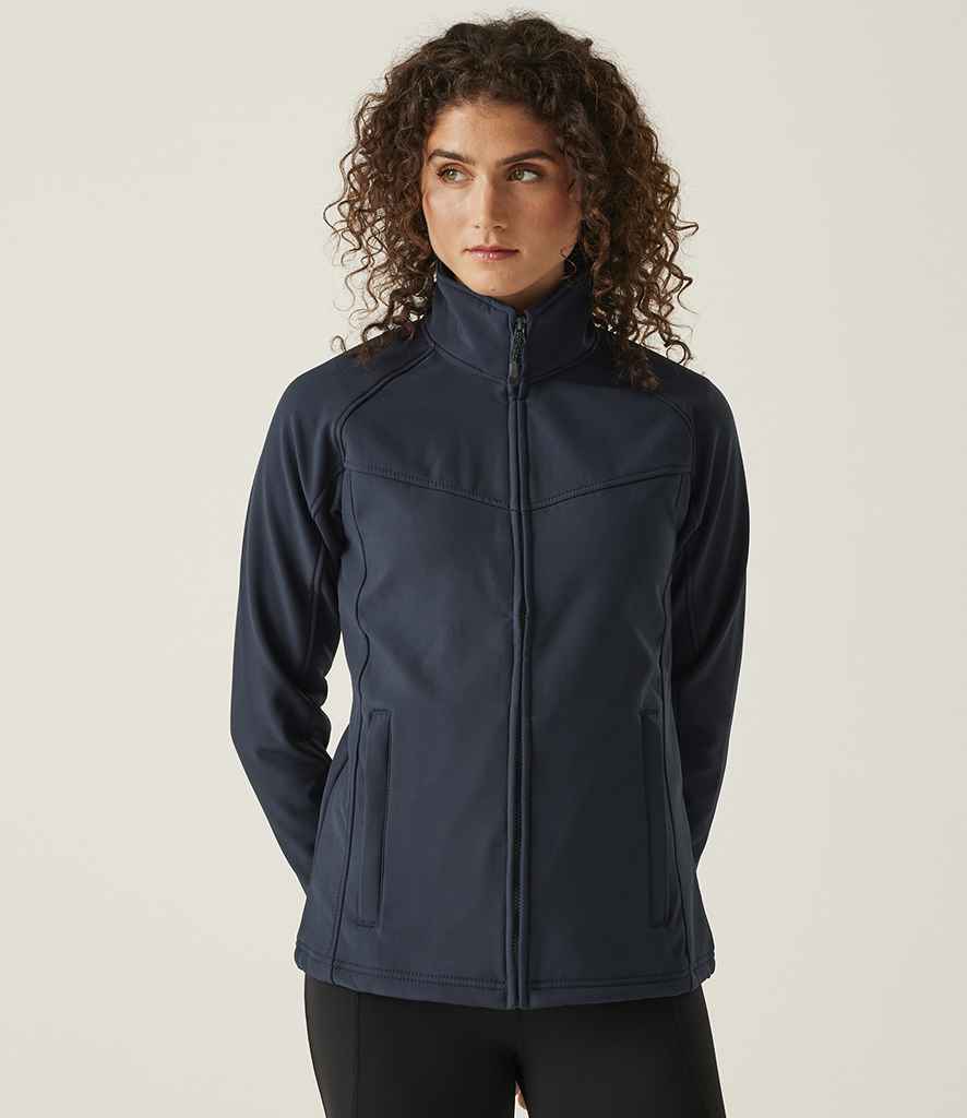 Regatta Ladies Uproar Soft Shell Jacket | Navy