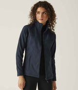Regatta Ladies Uproar Soft Shell Jacket | Navy thumbnail 3