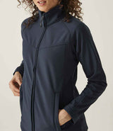 Regatta Ladies Uproar Soft Shell Jacket | Navy thumbnail 4