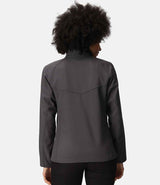 Regatta Ladies Uproar Soft Shell Jacket | Seal Grey thumbnail 5