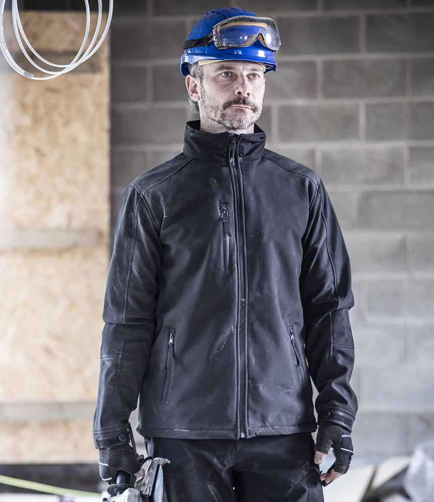 Regatta Hydroforce Soft Shell Jacket | Black/Black