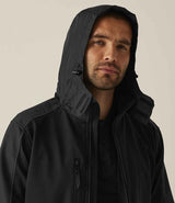 Regatta Hydroforce Soft Shell Jacket | Black/Black thumbnail 5