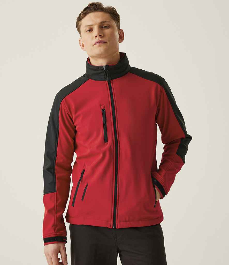 Regatta Hydroforce Soft Shell Jacket | Classic Red/Black