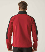 Regatta Hydroforce Soft Shell Jacket | Classic Red/Black thumbnail 2