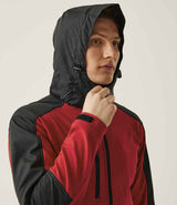 Regatta Hydroforce Soft Shell Jacket | Classic Red/Black thumbnail 4