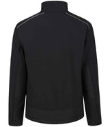 Regatta Sandstorm Soft Shell Workwear Jacket | Black/Black thumbnail 6