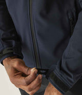 Regatta Sandstorm Soft Shell Workwear Jacket | Navy/Black thumbnail 5