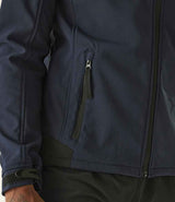 Regatta Sandstorm Soft Shell Workwear Jacket | Navy/Black thumbnail 6