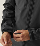 Regatta Sandstorm Soft Shell Workwear Jacket | Seal Grey/Black thumbnail 6