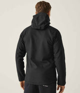 Regatta Repeller Soft Shell Jacket | Black thumbnail 2
