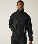 Regatta Apex Soft Shell Jacket | Black thumbnail 1