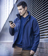 Regatta Apex Soft Shell Jacket | Navy thumbnail 1
