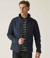 Regatta Octagon II Soft Shell Jacket | Navy/Seal Grey thumbnail 3