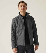 Regatta Octagon II Soft Shell Jacket | Seal Grey/Black thumbnail 3