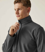 Regatta Octagon II Soft Shell Jacket | Seal Grey/Black thumbnail 4