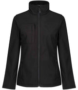Regatta Ladies Octagon II Soft Shell Jacket | Black/Black thumbnail 7