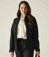 Regatta Ladies Octagon II Soft Shell Jacket | Black/Black thumbnail 2