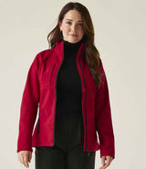 Regatta Ladies Octagon II Soft Shell Jacket | Classic Red/Black thumbnail 3